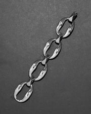 Molten Silver Link Bracelet - Photo 1