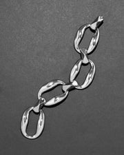 Molten Silver Link Bracelet - Photo 1