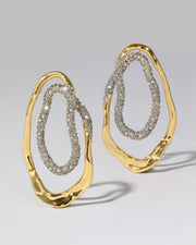 Solanales Double Loop Post Earring - Photo 1