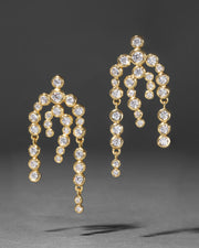 Asterales Gold Chandelier Earring - Photo 1