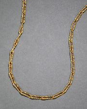 Brut Gold Twisted Link Long Necklace - Photo 1