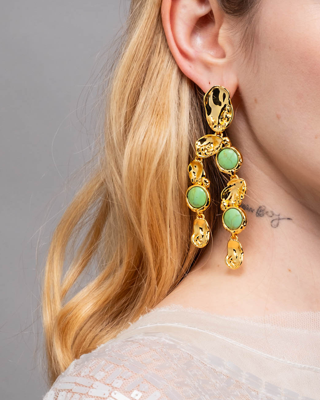 Brut Mojave Coin Chandelier Earring - Photo 2