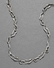 Brut Sterling Silver Twisted Long Necklace - Photo 1