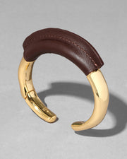 Brut Cuero Hinge Cuff Bracelet - Photo 1