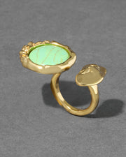 Brut Mojave Coin Open Ring - Photo 1