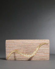Crystal Curve Clutch- Sunset Blush - Photo 1