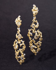 Golden Pebble Cake Large Clip Earring- Air - Photo 1