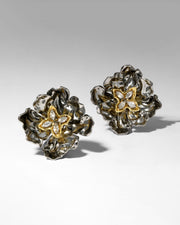 Jardin Noir Rose Clip Earring - Photo 1