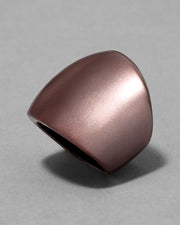 Lucite Block Ring- Dusty Rose - Photo 1