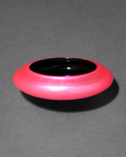 Lucite Saucer Bangle Bracelet- Neon Pink - Photo 1
