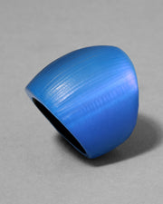 Lucite Block Ring- Hyacinth - Photo 1