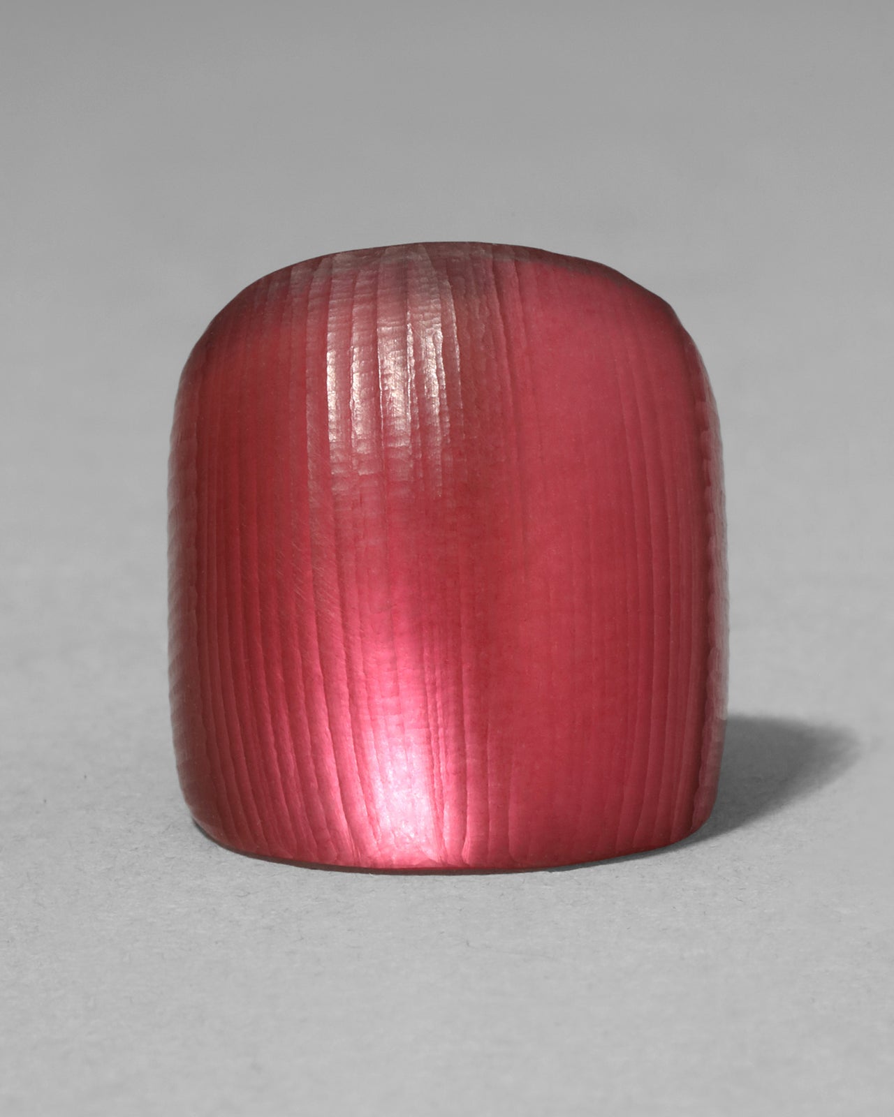 Lucite Block Ring- Merlot - Photo 2
