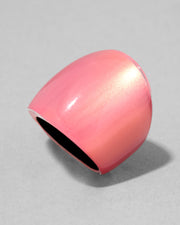 Lucite Block Ring- Sweet Melon - Photo 1
