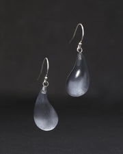Lucite Dewdrop Earring- Mercury - Photo 1