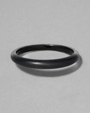 Lucite Skinny Bangle Bracelet- Black - Photo 1