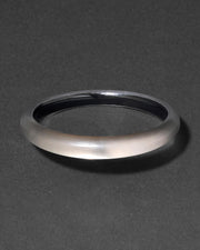 Lucite Skinny Bangle Bracelet- Warm Grey - Photo 1