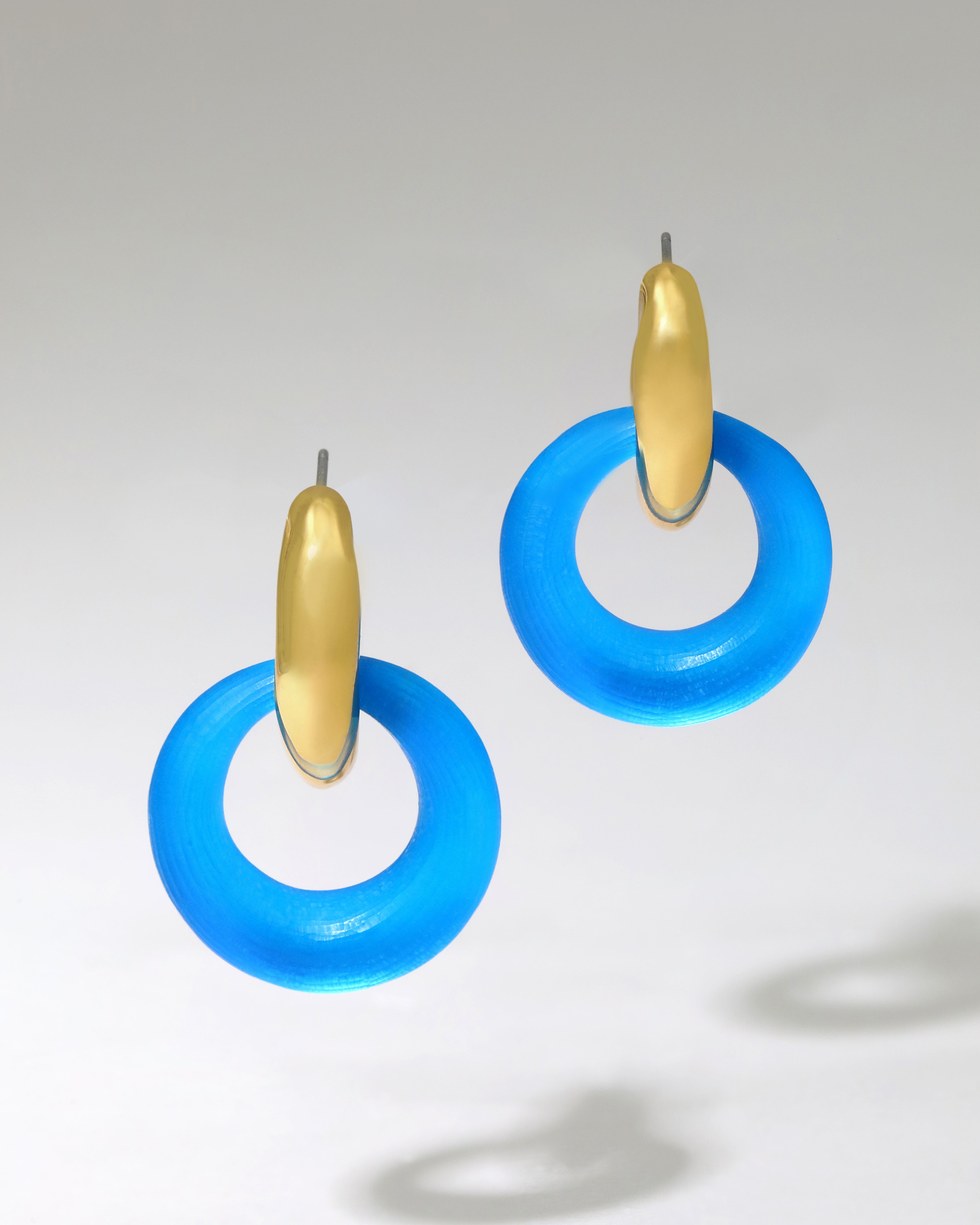 Cerulean Circle Earrings Cerulean Circle Earrings
