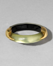 Lucite Claw Hinge Bracelet- Sage - Photo 1