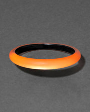 Lucite Skinny Bangle Bracelet- Neon Orange - Photo 1