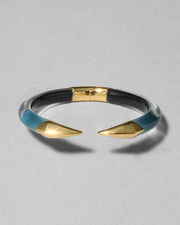 Mirrored Pyramid Brake Hinge Bracelet- Metallic Sky - Photo 1