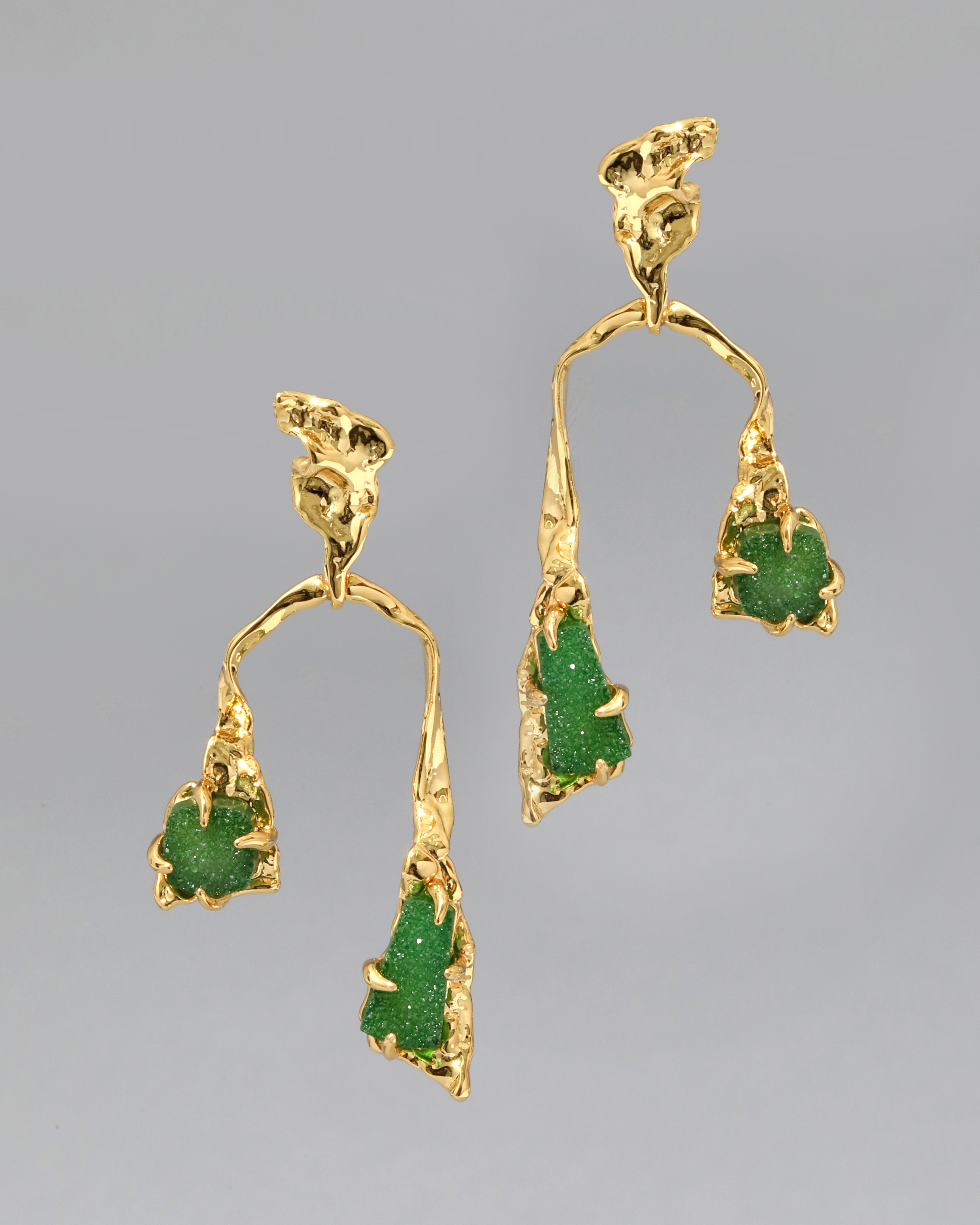 Alexis bittar gold earrings on sale