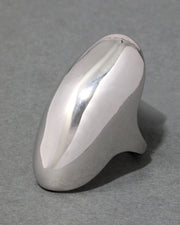 Molten Silver Knuckle Ring - Photo 1