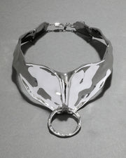 Molten Silver Bonded Collar Necklace - Photo 1