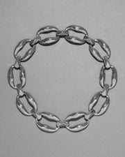 Molten Silver Link Necklace - Photo 1