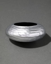 Puffy Lucite Bangle Bracelet- Pewter - Photo 1