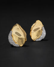 Solanales Crystal Petal Post Earring - Photo 1