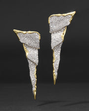 Solanales Crystal Cascade Post Earring - Photo 1