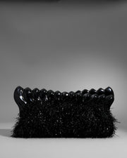 The Pouf Clutch- Black - Photo 1