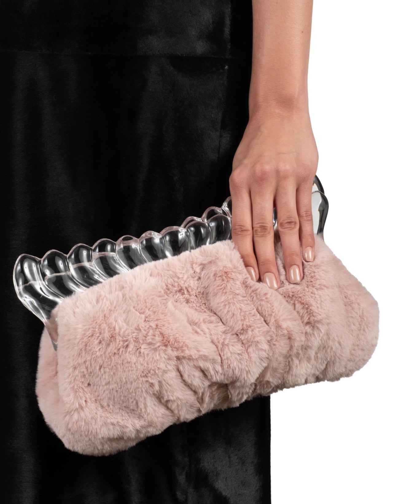 The Pouf Clutch- Dusty Pink - Photo 2