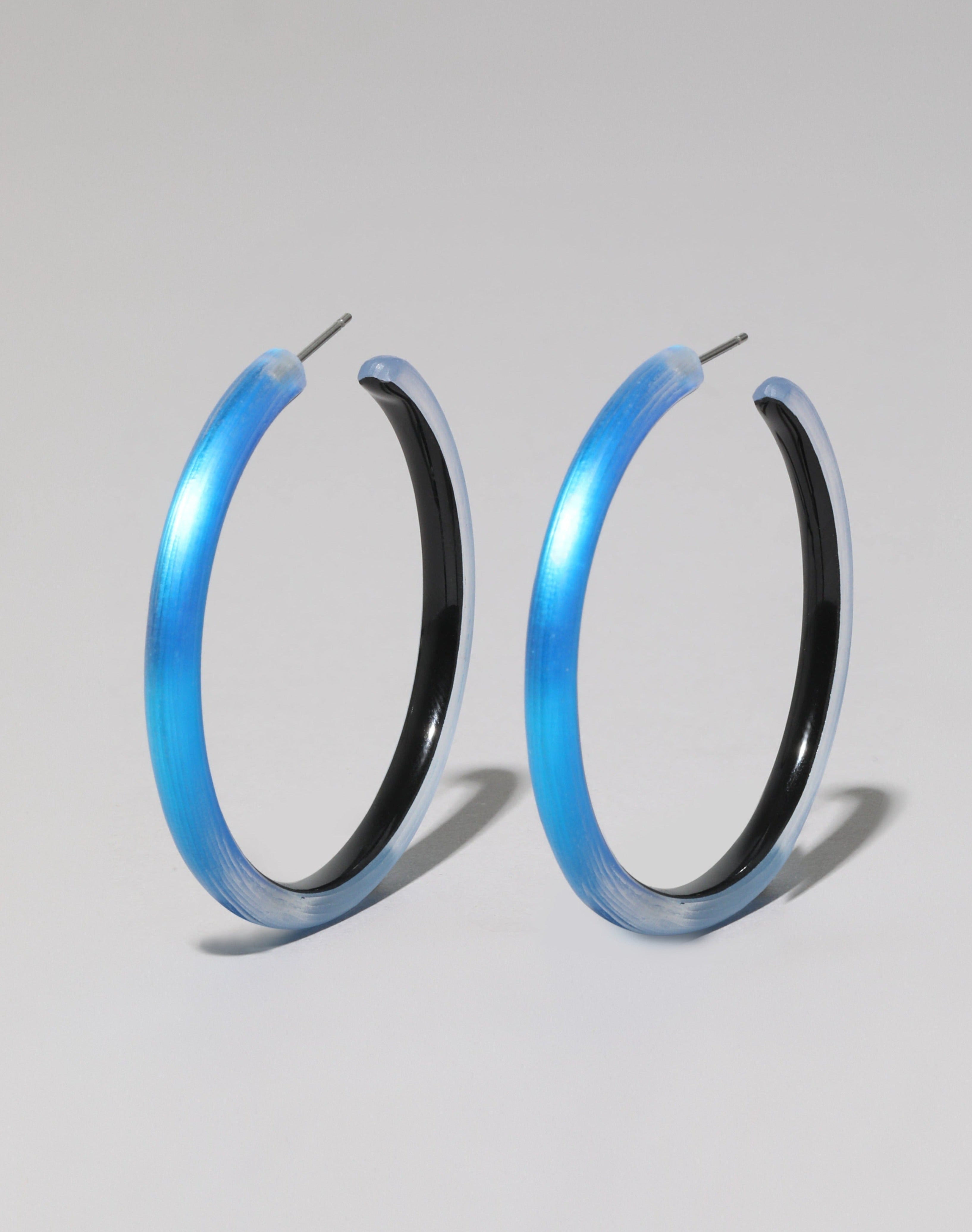 Alexis bittar lucite hoop earrings hot sale