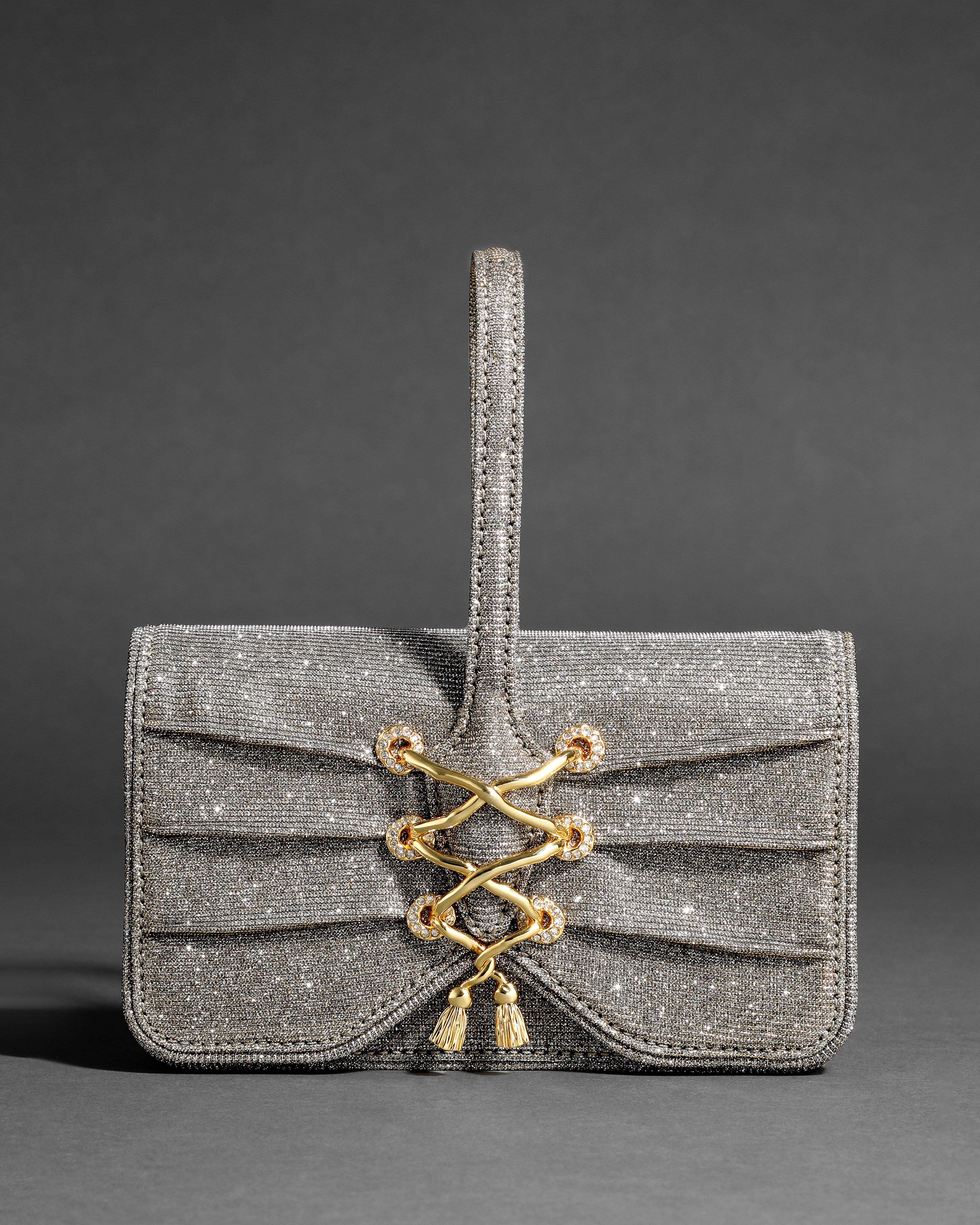 Lace Up Wristlet Disco