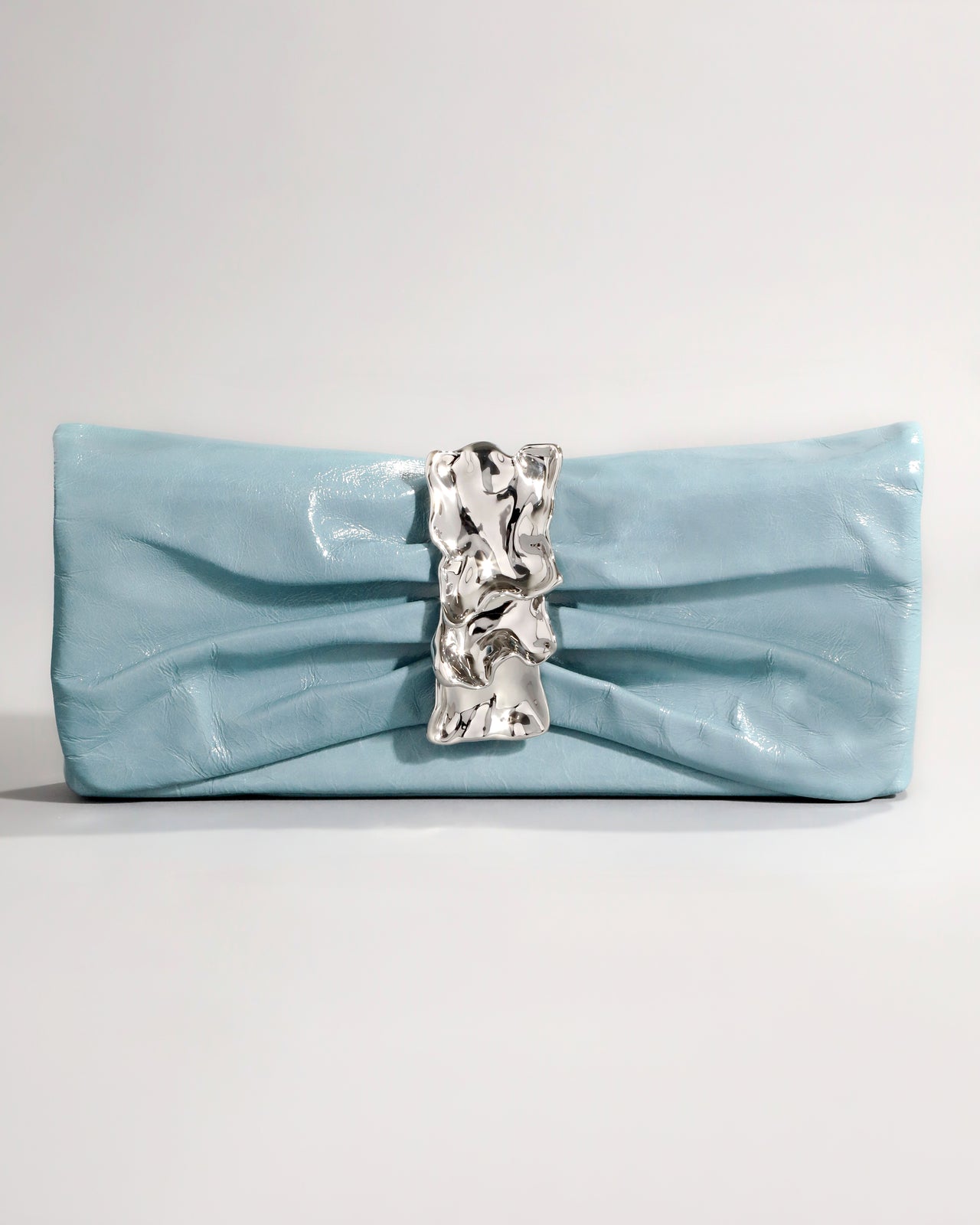 Silver Ribbon Convertible Shoulder Bag- Bermuda Blue - Photo 2