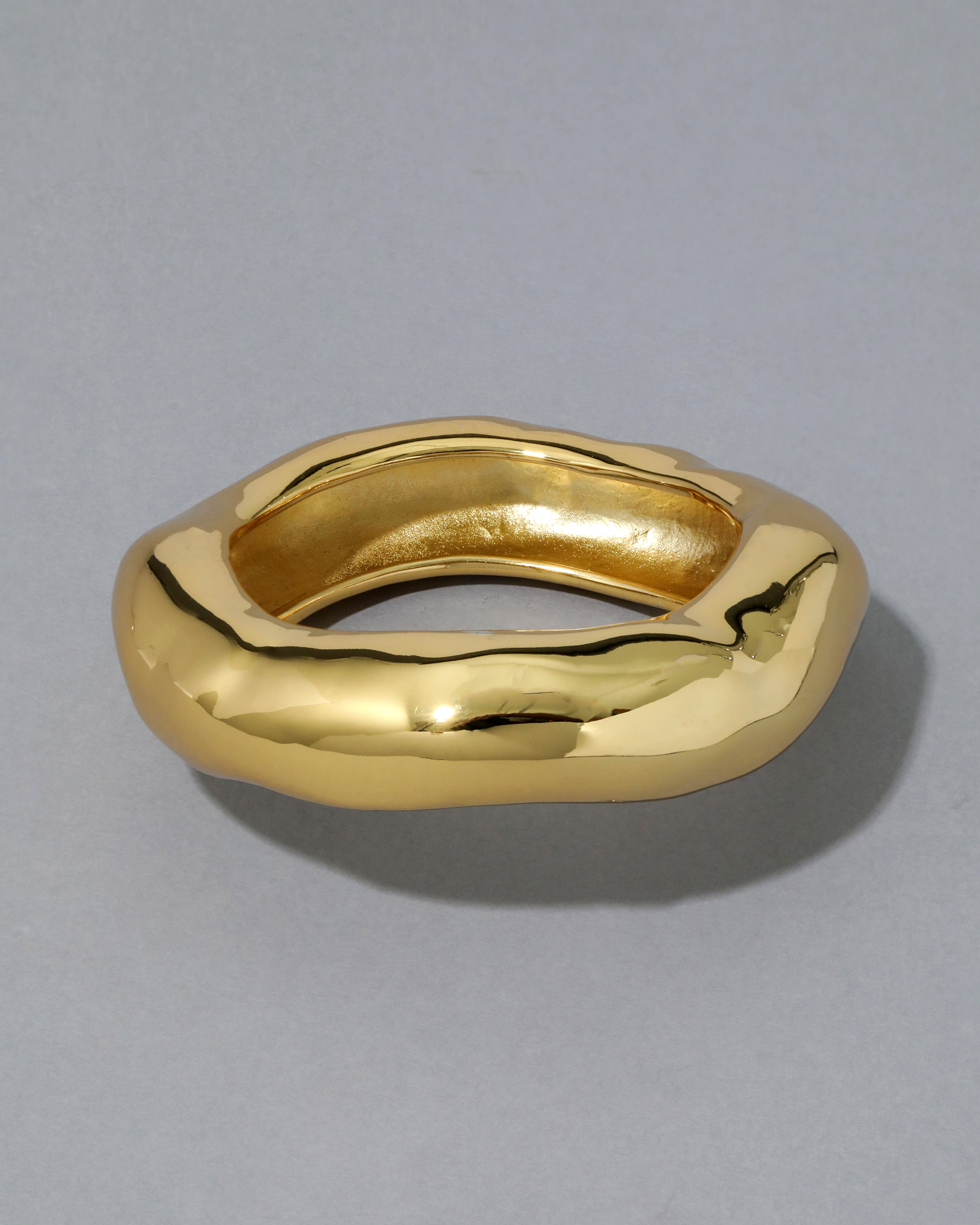 Large Molten Bangle Bracelet