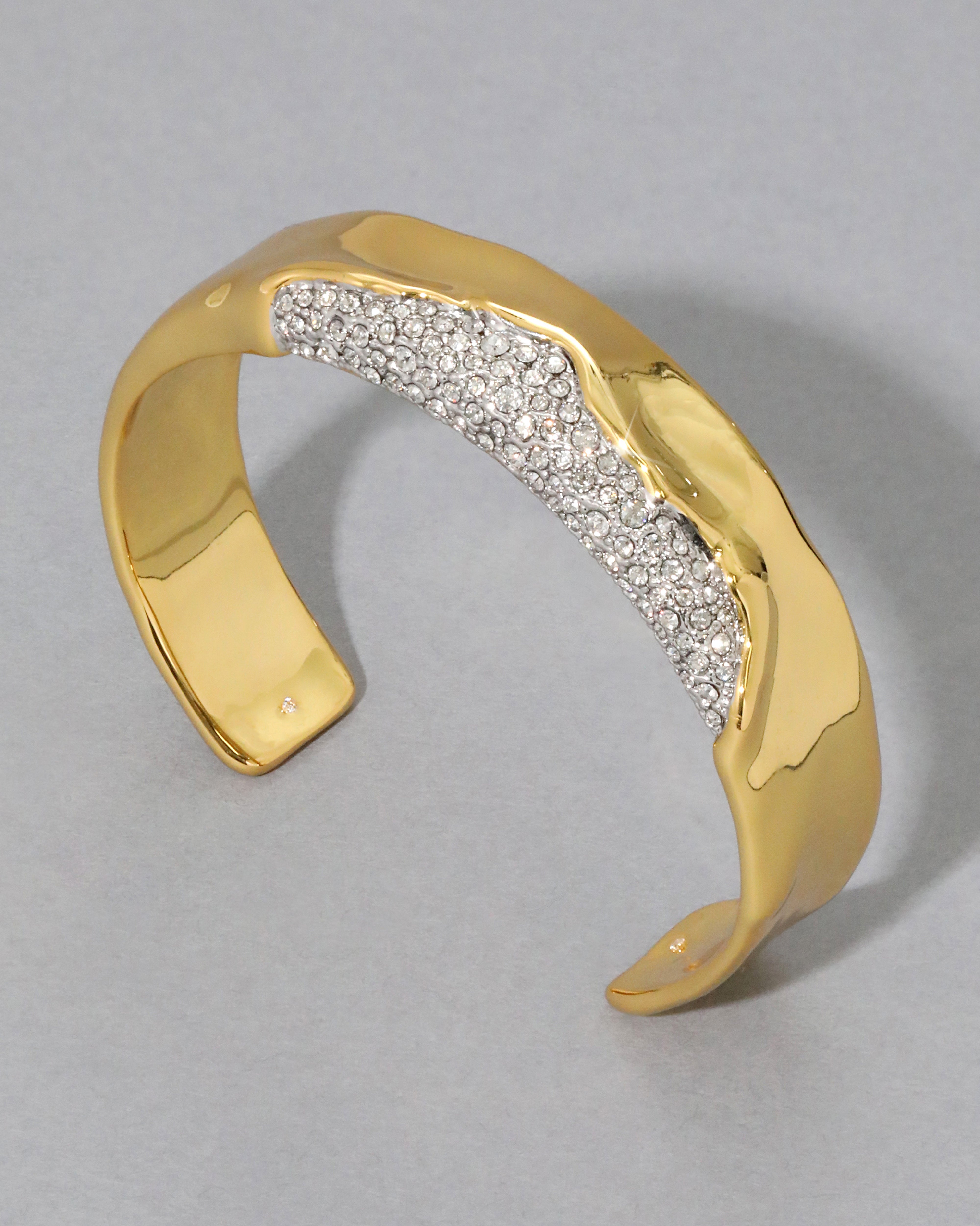 Solanales Crystal Cuff Bracelet