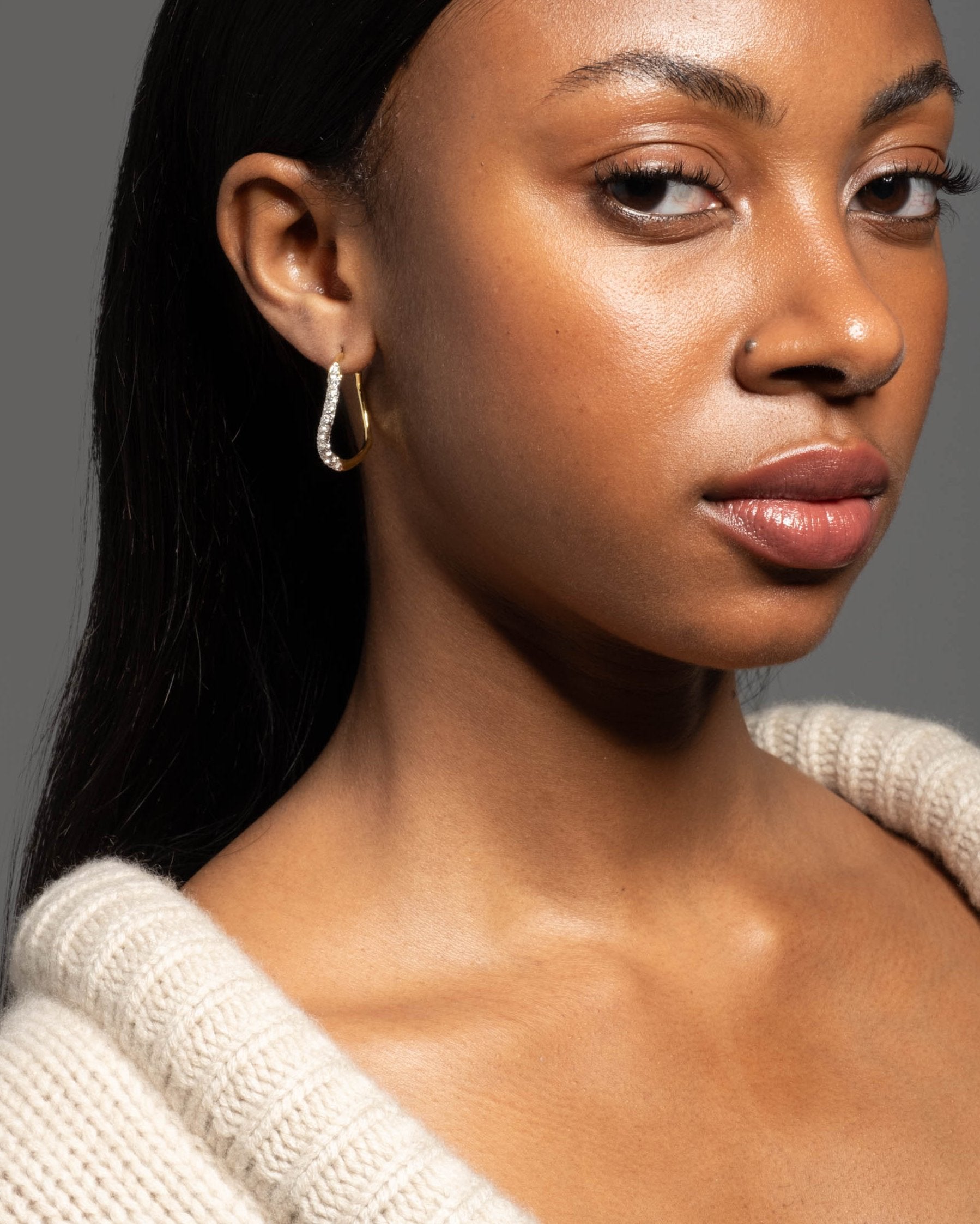 Alexis bittar gold earrings on sale