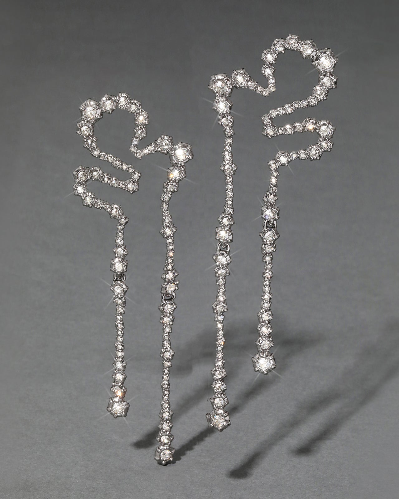 Punk Royale Crystal Cascade Post Earring - Photo 2