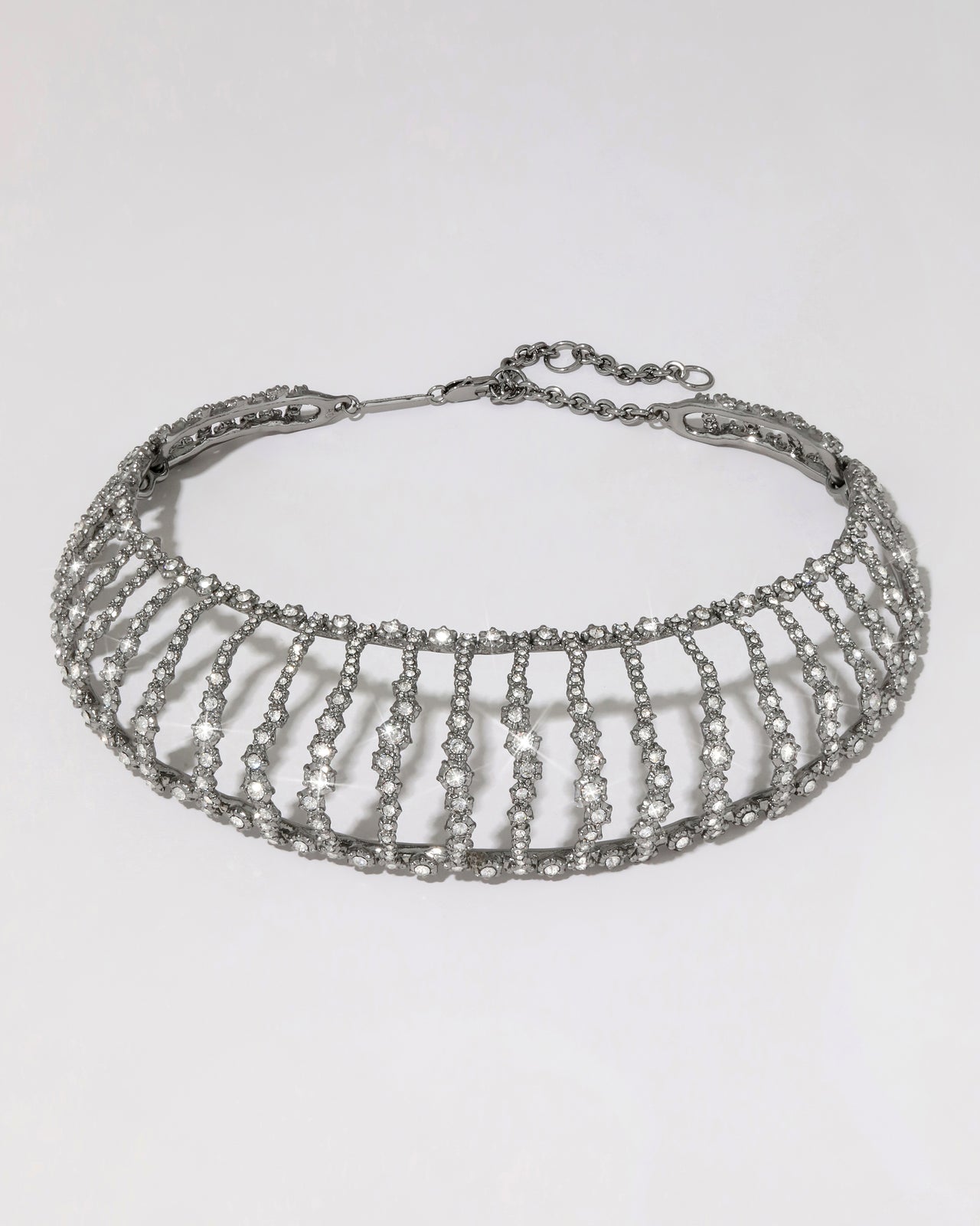 Punk Royale Crystal Orbiting Choker Necklace - Photo 2