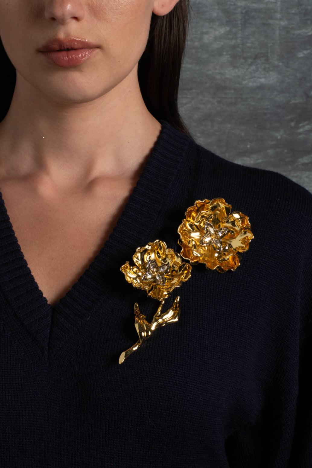Jardin Gold Rose Pin - Photo 2