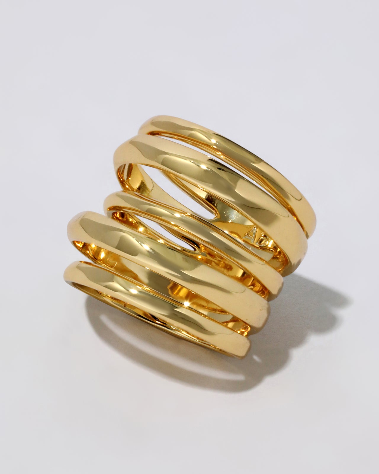 Layered Ring - Gold - Photo 2