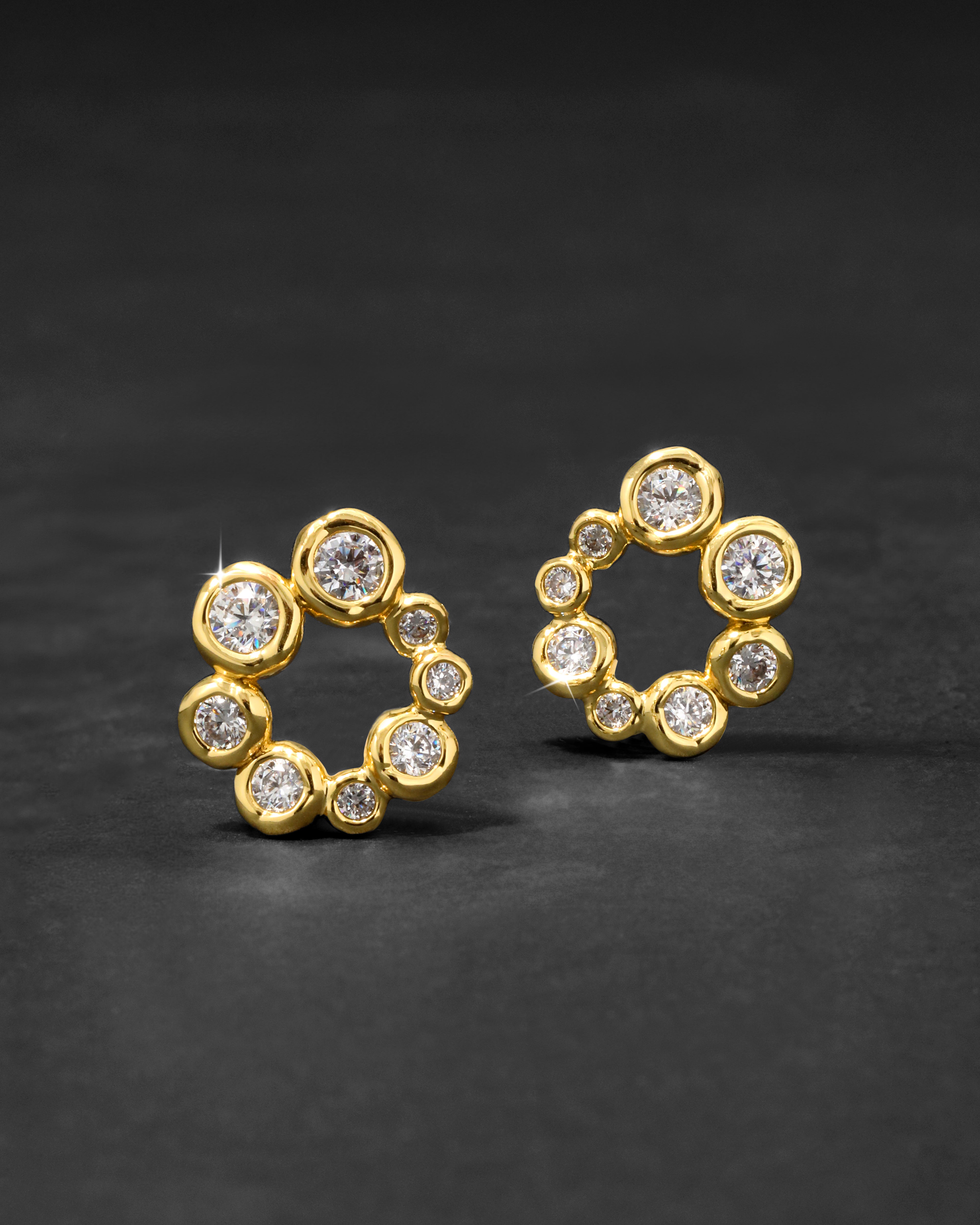 Asterales Petite Bubble Earring