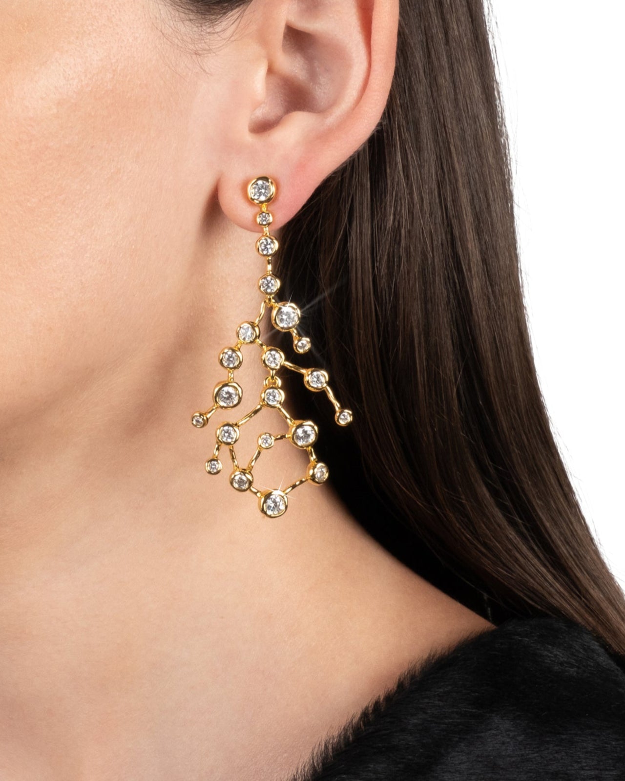 Asterales Gold Celestial Earring - Photo 2