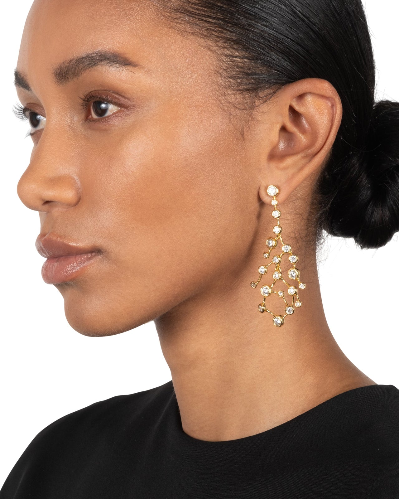 Asterales Gold Celestial Earring - Photo 2