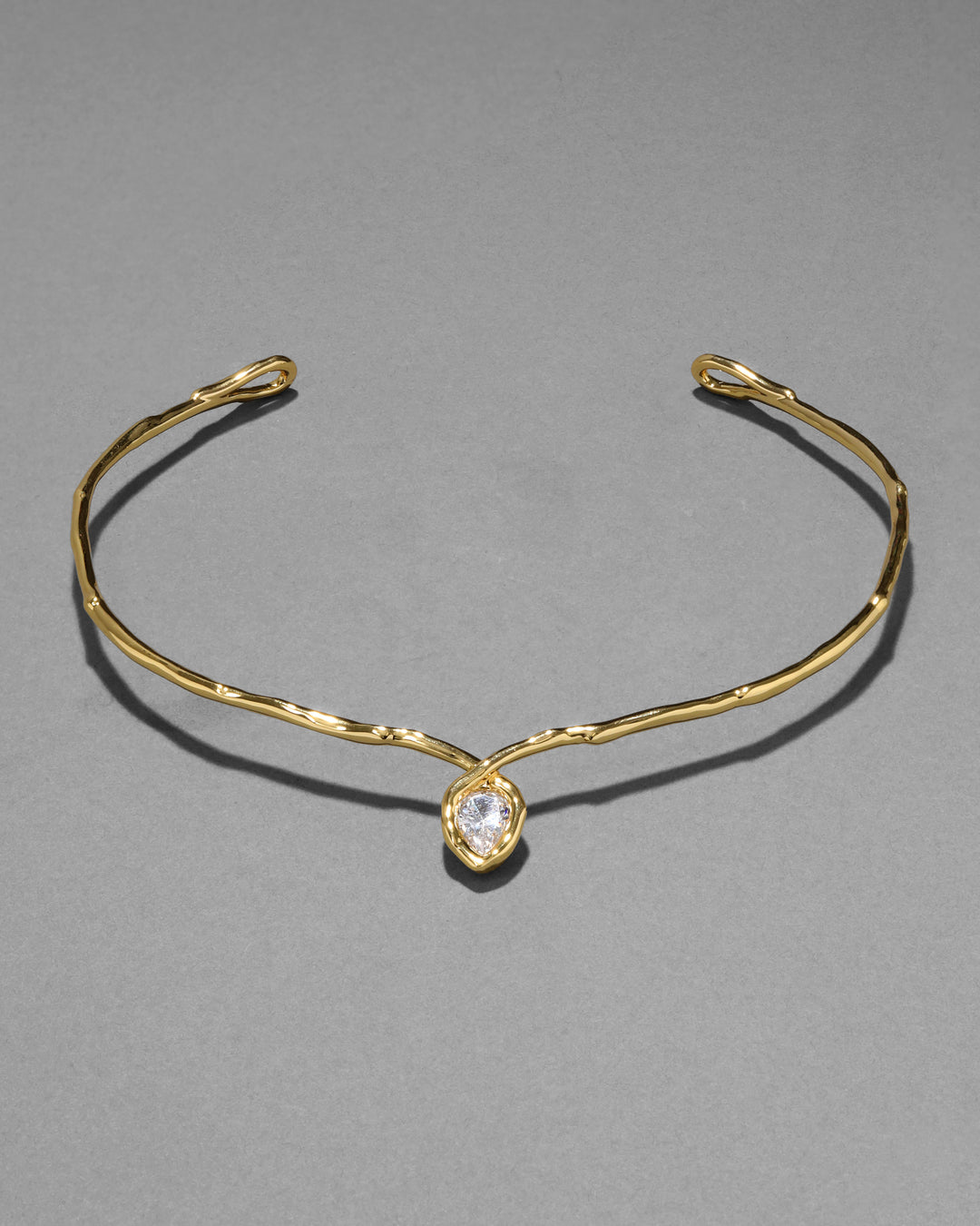 Alexis Bittar Asterales Gold Floating Collar Necklace