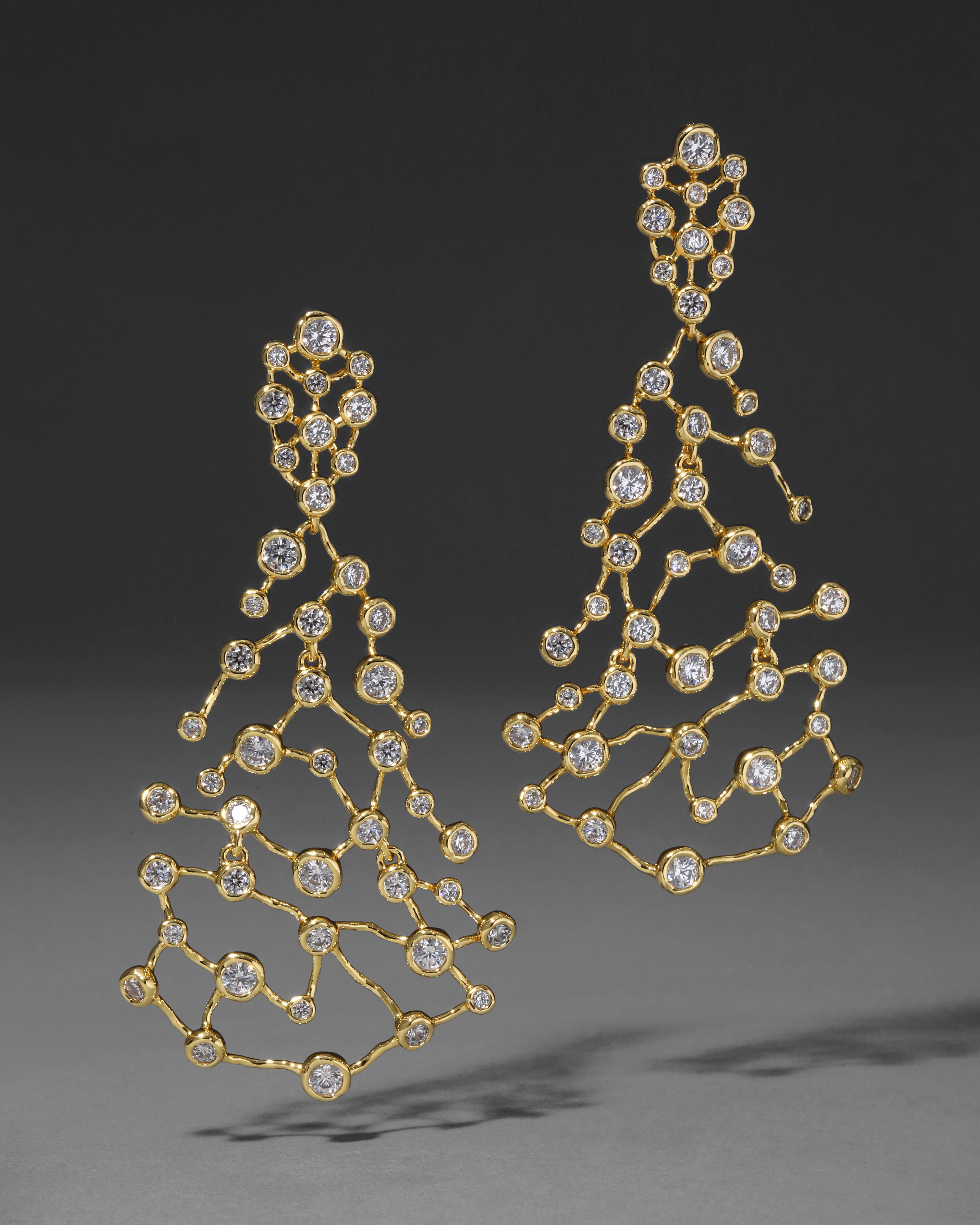 Asterales Large Celestial Earring