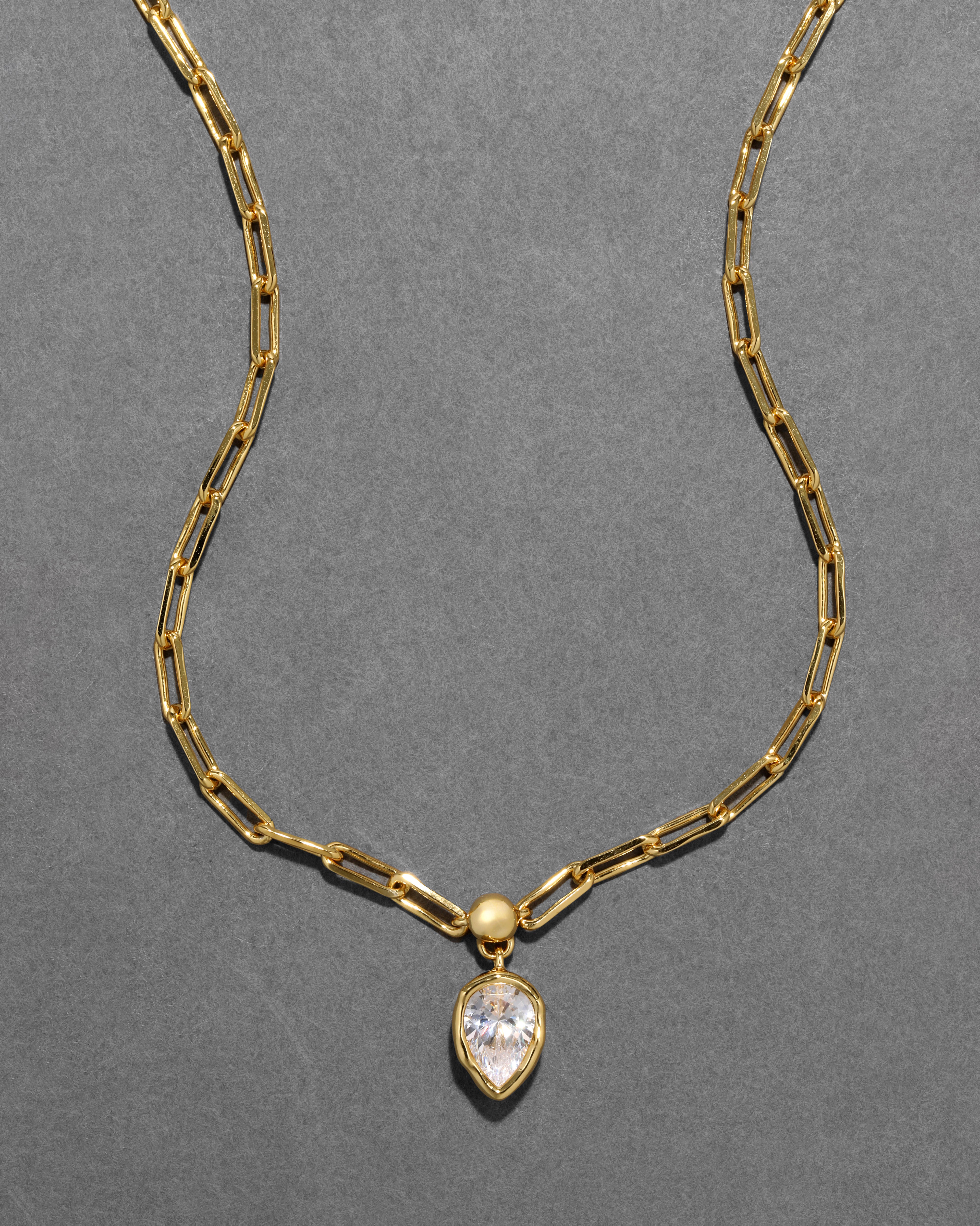 Asterales Solitaire Charm Necklace