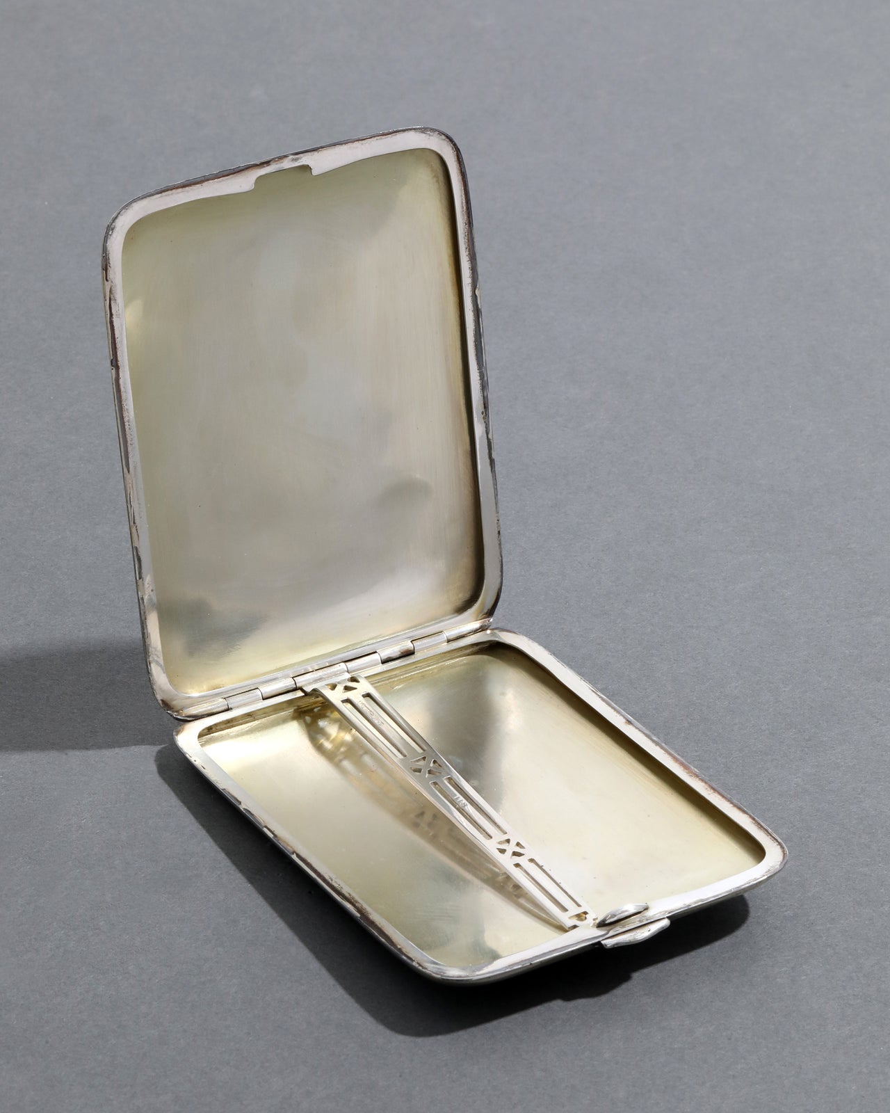 Vintage 1930s 14k Gold Enamel Deco Cigarette Holder - Photo 2